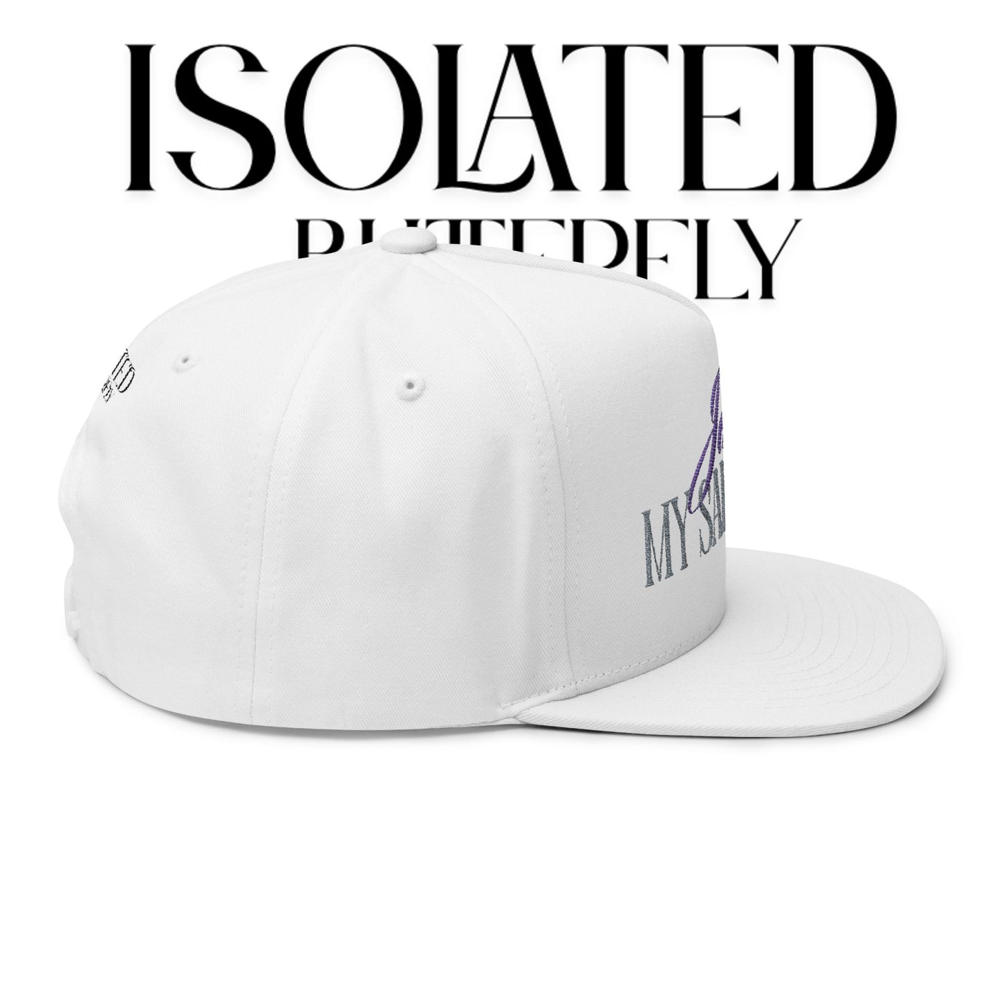 Jesus My Salvation - Christian Hat - Embroidered Flat Bill Cap
