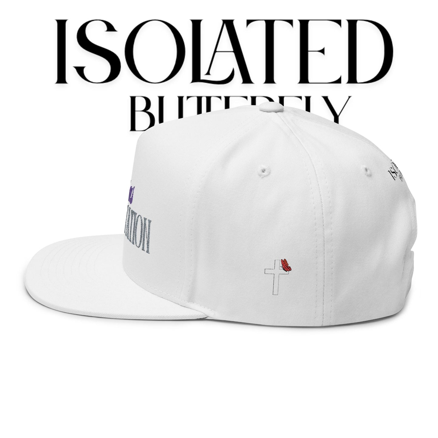 Jesus My Salvation - Christian Hat - Embroidered Flat Bill Cap